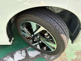 タイヤサイズは165/55R15です。日産純正アルミ装着です☆