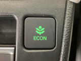 ★ECONスイッチ★ エコドライブを加速しよう!スイッチをONにすると、運転の仕方によるロスを抑え込み燃費をよくするようクルマが頑張ります(*^ー^*)燃費向上にチャレンジ♪