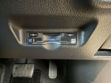 ETC車載器付きです。高速道路の料金所もスムーズに通過できます。