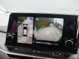 360度廻りを見渡せるアラウンドビューモニター搭載です。