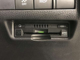 ETC車載器付きです。高速道路の料金所もスムーズに通過できます。