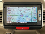 ホンダ純正メモリーナビ付きなので、迷わず目的地まで安心。