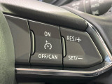 【クルーズコントロール】高速道路もラクラク走行。アクセルを離しても一定速度で走行ができ、長距離運転時の負担を軽減!加速・減速も簡単なスイッチ操作で調整できます。