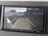 車庫入れや縦列駐車に威力を発揮するバックカメラも装備!