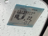 次回の車検日になります。こちらのステッカーをご確認ください。