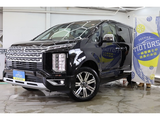 デリカD:5 2.2 P 4WD 自社分割/新車ディーラー保証付/事故無/両