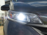 切れにくく明るい!LEDヘッドライト装備