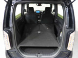 ◆リアシートを使用しない時はこの通り更に広々ラゲッジスペースの出来上がりです、たくさんの荷物が積み込み可能です!
