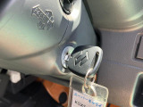 エンジンスタートはキー仕様です!