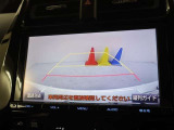 バックガイドモニターで、後方を確認しながら安心して駐車することができます。運転初心者も熟練者も必須の機能ですよ!