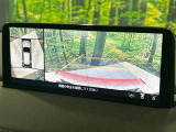 【360&deg;ビューモニター】専用のカメラにより、上から見下ろしたような視点で360度クルマの周囲を確認することができます☆死角部分も確認しやすく、狭い場所での切り返しや駐車もスムーズに行えます。