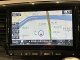社外ナビ搭載です。知らない道も安心ですね!