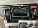 【オーディオ機能】CDプレーヤーを装備♪もちろんFM/AMラジオもお聞きいただけますよ♪