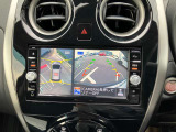 空から見下ろしているような視点で周囲を確認できるアラウンドビューモニター。駐車時にとても便利です。