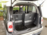 リアシートがあっても、しっかり荷物を積む事ができます。