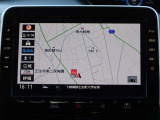 【ナビ】メモリーナビ(MM520D-L)付きです。目的地を設定すれば初めての場所でも簡単に行くことができます。もちろん音楽だって聴けちゃいます♪