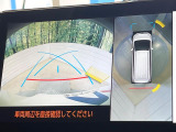【パノラミックビューモニター】専用のカメラにより、上から見下ろしたような視点で360度クルマの周囲を確認することができます☆死角部分も確認しやすく、狭い場所での切り返しや駐車もスムーズに行えます。