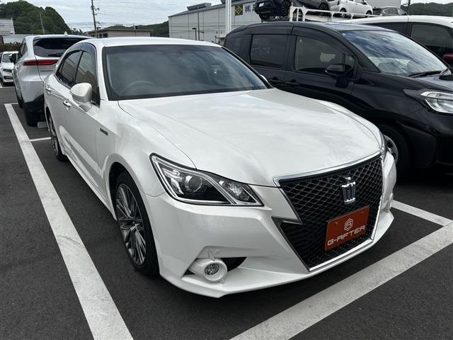 クラウンアスリート ハイブリッド 2.5 S 禁煙車 純正ナビ フルセグ バックカメラ