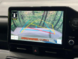 【バックカメラ】駐車時に後方がリアルタイム映像で確認できます。大型商業施設や立体駐車場での駐車時や、夜間のバック時に大活躍!運転スキルに関わらず、今や必須となった装備のひとつです!
