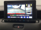 後方確認が便利なバックカメラ搭載、駐車時も安心です!!