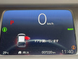 視認性に優れた見やすいメーターです。