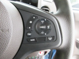 ハンドル右側にはクルーズコントロールのスイッチが装備され、運転中の操作も安心して行えます。