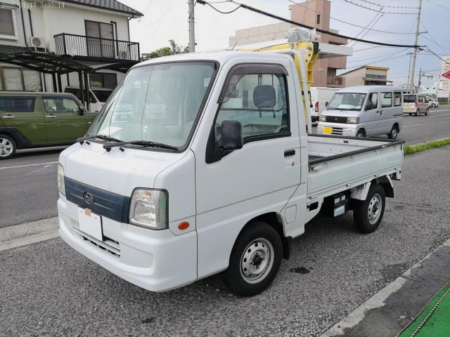 サンバートラック TB クリーン 電動クレーン付走行17500kmワンオーナー