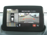 360&deg;ビューモニターを搭載しています。コーナーセンサーと合せてお使いいただくことで、安全、安心にお車の取り回しを行っていただけます。