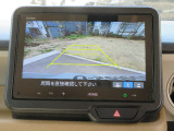 車庫入れ・駐車を安心サポート!バックカメラ装備です。