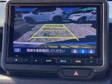 便利な3ビュー切り替え、ガイド線表示付きのバックカメラです。後退時、後方の視界をサポートします