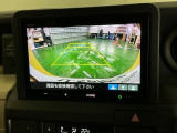 バックモニター付きで車庫入れも安心【カメラアングルは3パターンから選べます】知らない道でも安心して楽しくお出かけができます