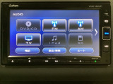 ナビゲーションはフルセグTV対応のGathers純正メモリーナビを搭載しています。Bluetoothオーディオ機能がありますので、スマートフォンなどの音楽も再生できます。