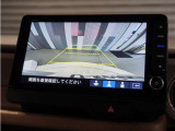 【バックカメラ】後退時も安心。リバース連動で画面が切り替わるのでとっても便利。