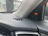 BSM:ブラインドスポットモニターがついてます.後方右側や左側から車が接近するとランプでドライバーにお知らせします。