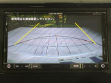 【バックカメラ】駐車時に後方がリアルタイム映像で確認できます。大型商業施設や立体駐車場での駐車時や、夜間のバック時に大活躍!運転スキルに関わらず、今や必須となった装備のひとつです!