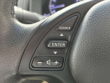 ステアリング左側にはオーディオコントロールスイッチがございます。