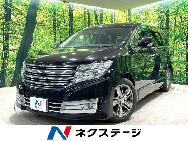 エルグランド  ライダー 白本革シート マニュアルシート