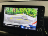 【バックカメラ】駐車時に後方がリアルタイム映像で確認できます。大型商業施設や立体駐車場での駐車時や、夜間のバック時に大活躍!運転スキルに関わらず、今や必須となった装備のひとつです!