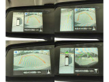 【アラウンドビューモニター】クルマの真上から見ているかのような映像が見れるので、駐車が苦手な方には特にうれしい装備です♪