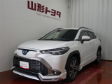 人気SUVのカローラクロスHVです!HVの低燃費に、雪道も安心の4WD。アウトドアにもピッタリな1台です♪