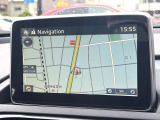 【マツダコネクトナビ】車内の雰囲気にマッチした一体型タイプのナビ。各種車輌設定やBluetooth再生等、様々な機能が楽しめます。直感的なダイヤル操作が可能で、使い勝手も良好です。