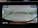 バックガイドモニターで、後方を確認しながら安心して駐車することができます。運転初心者も熟練者も必須の機能ですよ!