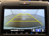 【バックカメラ】リバースにするだけで映ります、後方の安全確認や、狭い駐車場での車庫入れ、雨の日や夜間など視界の悪い時に便利です!安全にバックする為には欠かせない装備です。