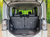 普段のお買い物や通勤、送迎等に十分な荷室スペースを確保しております。セカンドシートを倒すと、大きな荷物の積載も可能です♪