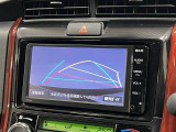 カラーバックガイドモニター!ハンドル切れ角に連動した予測線表示があり確認しやすい!