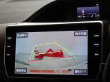 バックガイドモニターを装備しています、車庫入れもラクラクです。