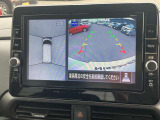 アラウンドビューモニターです!上空から貴方のお車をモニタニングしている様に車両の周りの安全確認が出来ます!