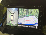 【全方位モニター用カメラ】専用のカメラにより、上から見下ろしたような視点で360度クルマの周囲を確認することができます☆死角部分も確認しやすく、狭い場所での切り返しや駐車もスムーズに行えます。