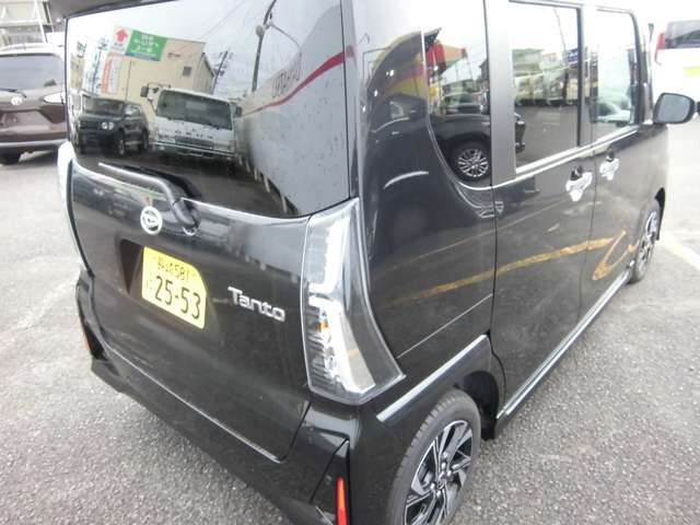 ダイハツ タントカスタム X の中古車詳細 (登録済未使用車, ブラック