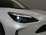 LEDヘッドライトです。デザイン性がよくとても明るいので、夜間の走行や悪天候でも安心です。しかも長寿命!